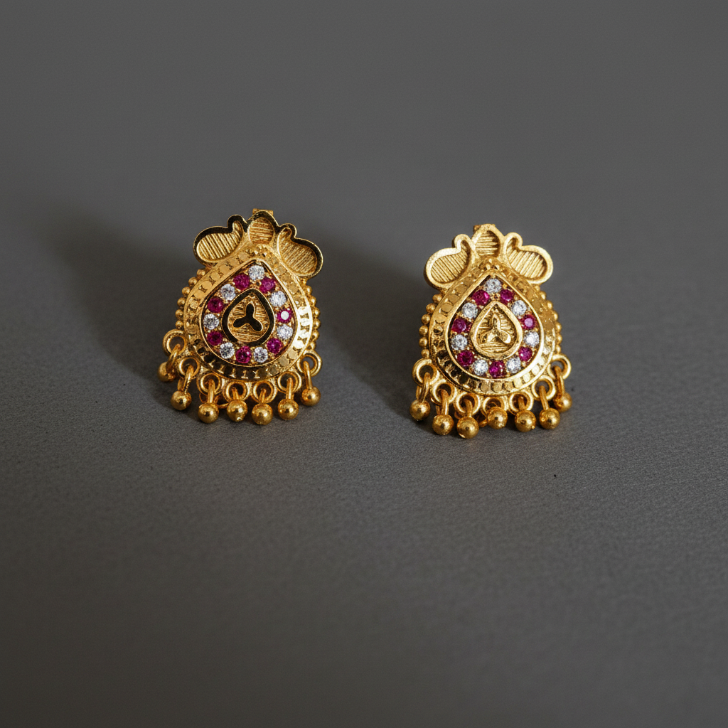 Gold Replica Earrings
