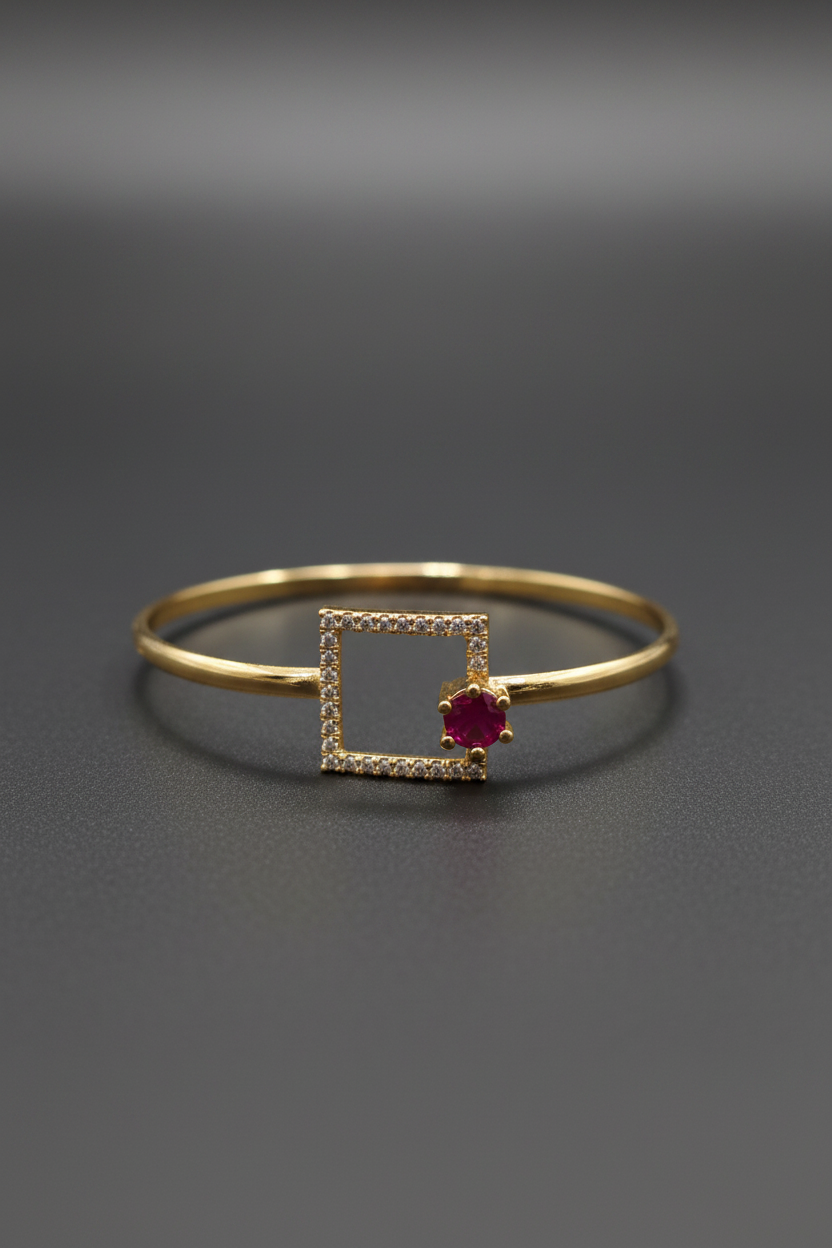 Gold Replica Pink Bracelet 