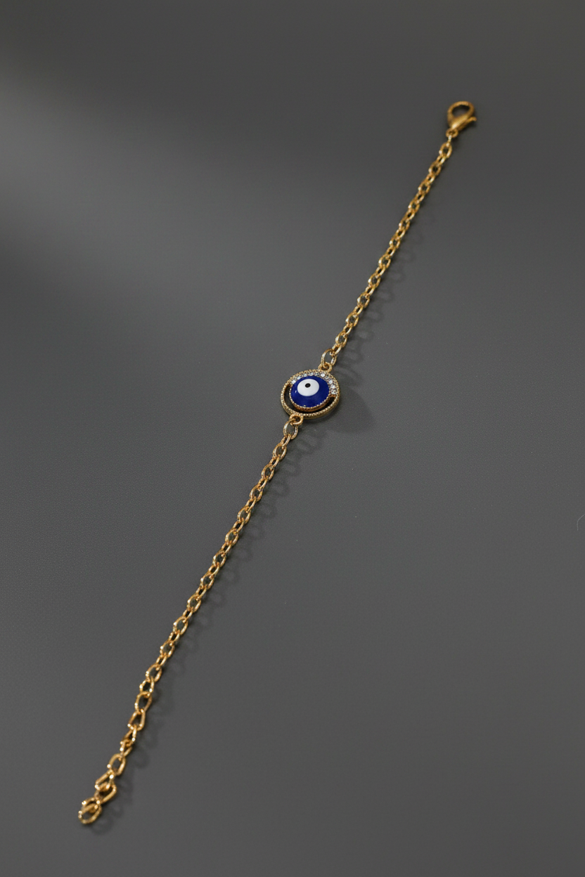 Evil Eye Golden Bracelet