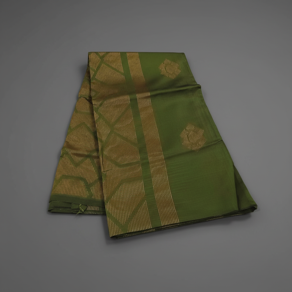Green Weave Saree