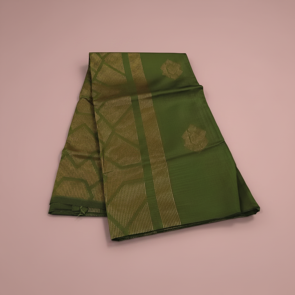 Green Weave Saree