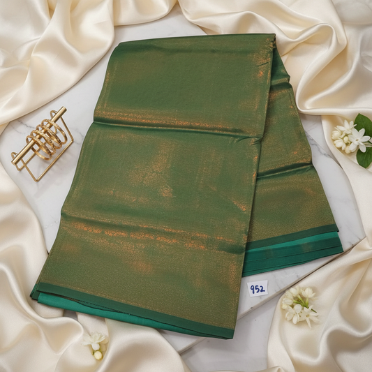 Green zari Saree 