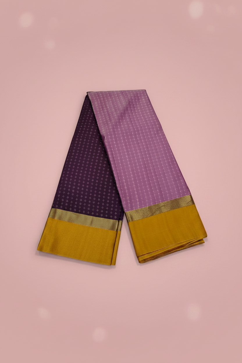 Half and Half Silk Saree 
