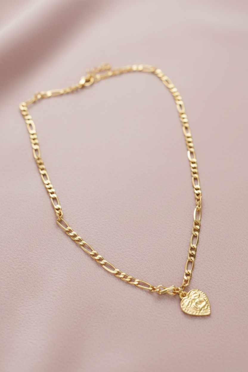 Gold Heart Chain