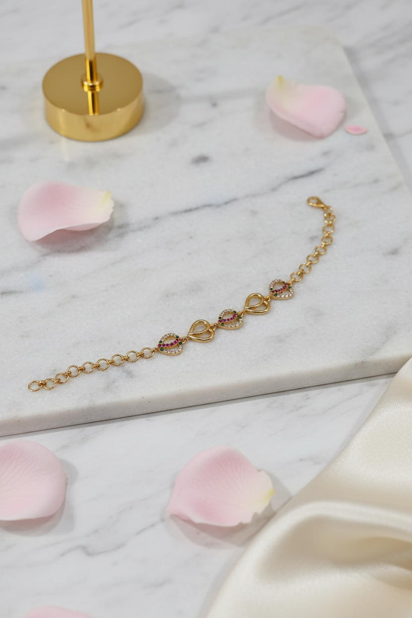 Heart Shape Bracelet 