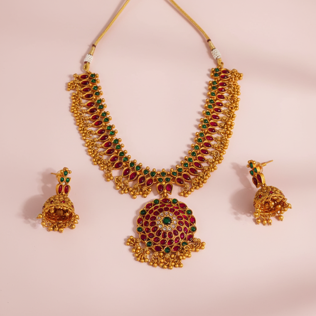 Multi Kemp Matte Necklace