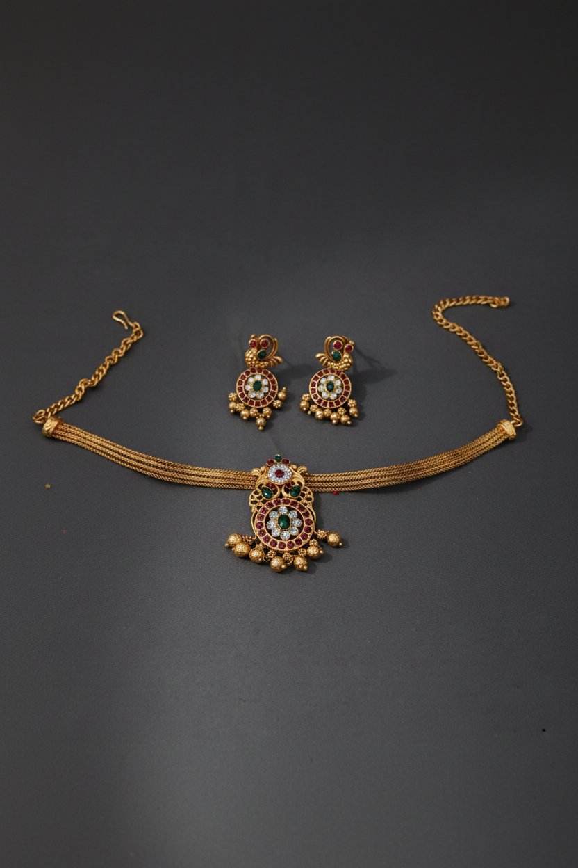 Multicolor Stone Adigai