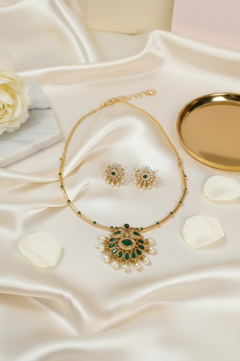 Opaque Green AD Choker