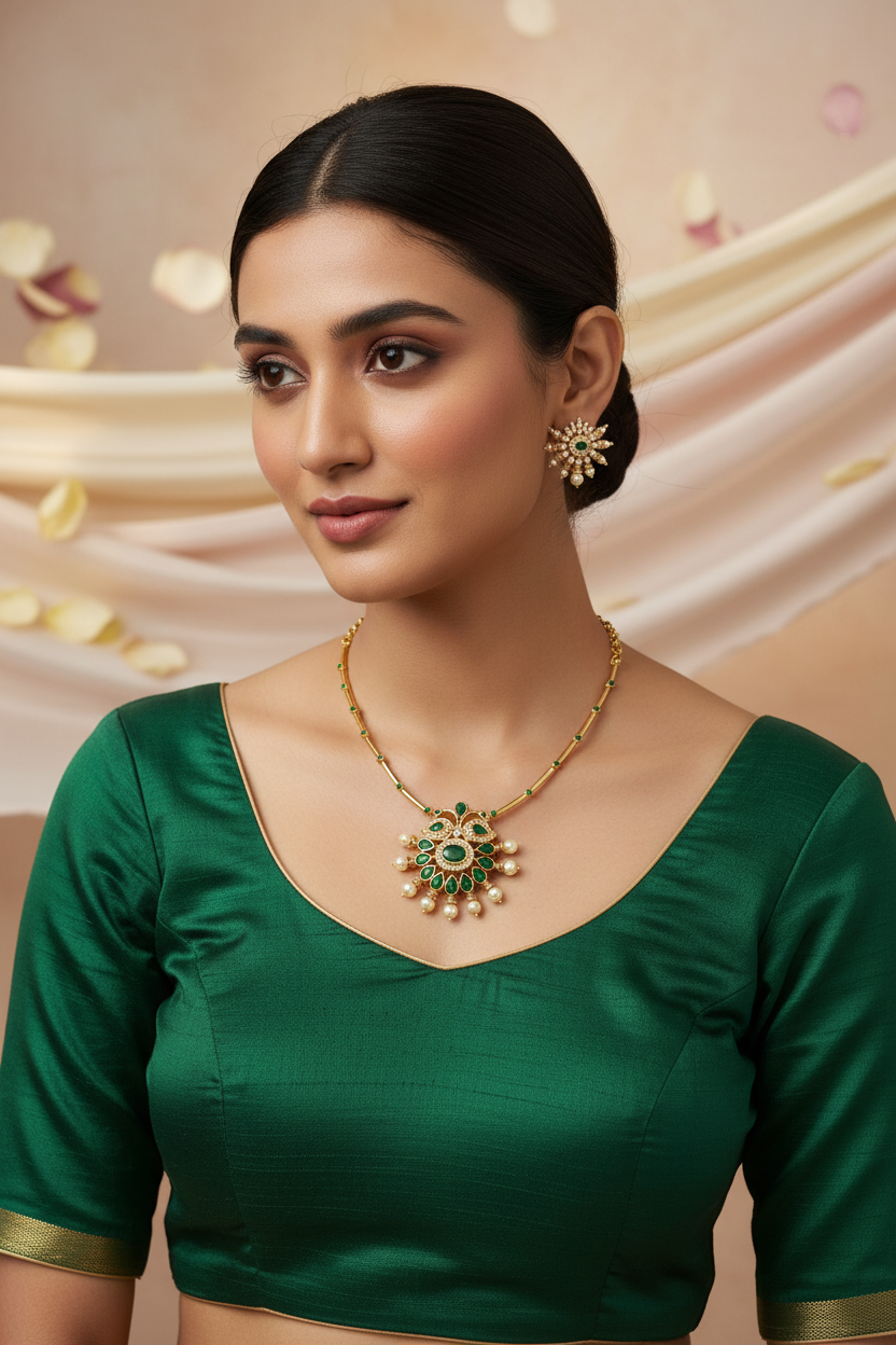 Opaque Green AD Choker