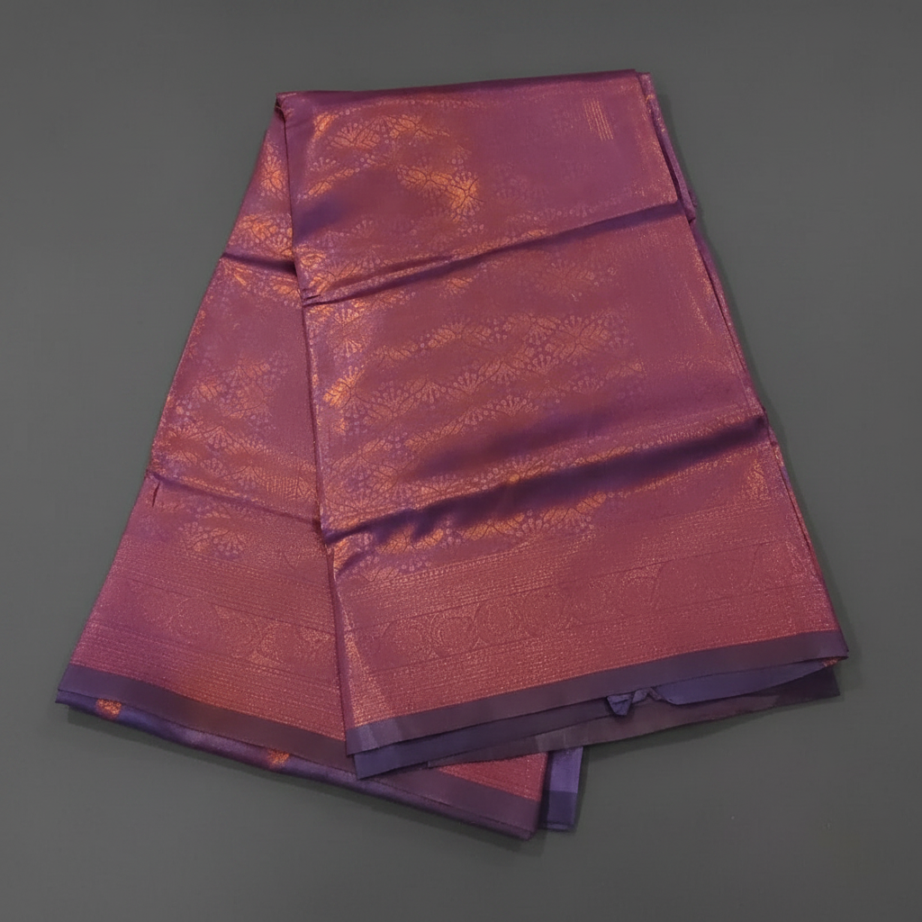 Purple Drape Magic Saree