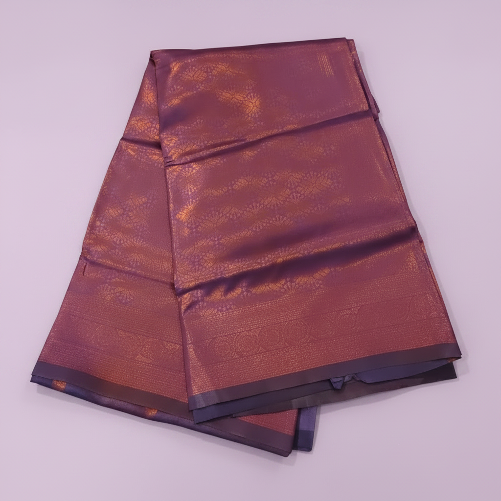 Purple Drape Magic Saree
