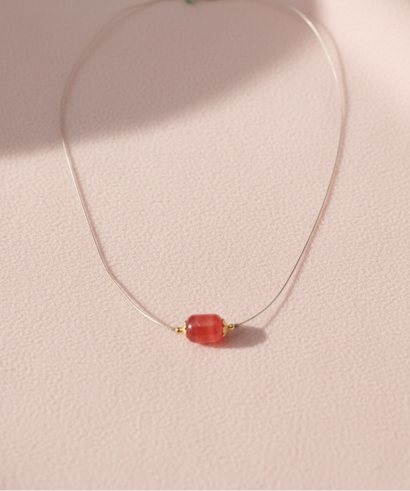 Invisible Monalisa Pendant Chain
