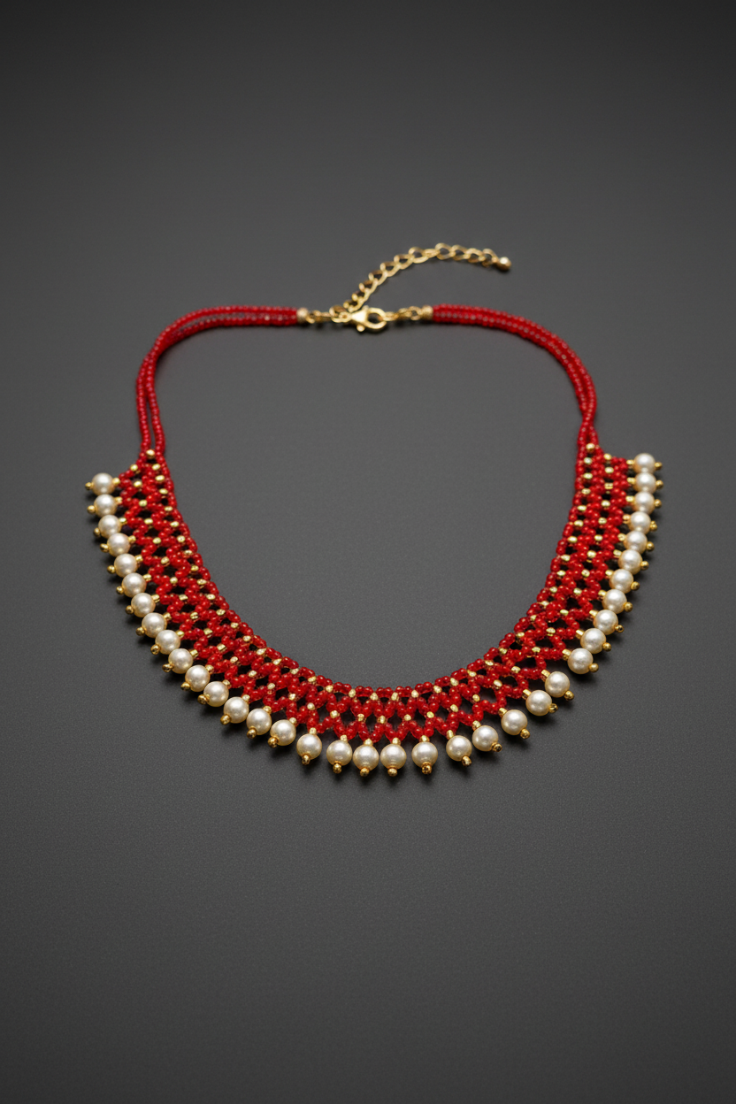 Jali Mala Pearl Chain 