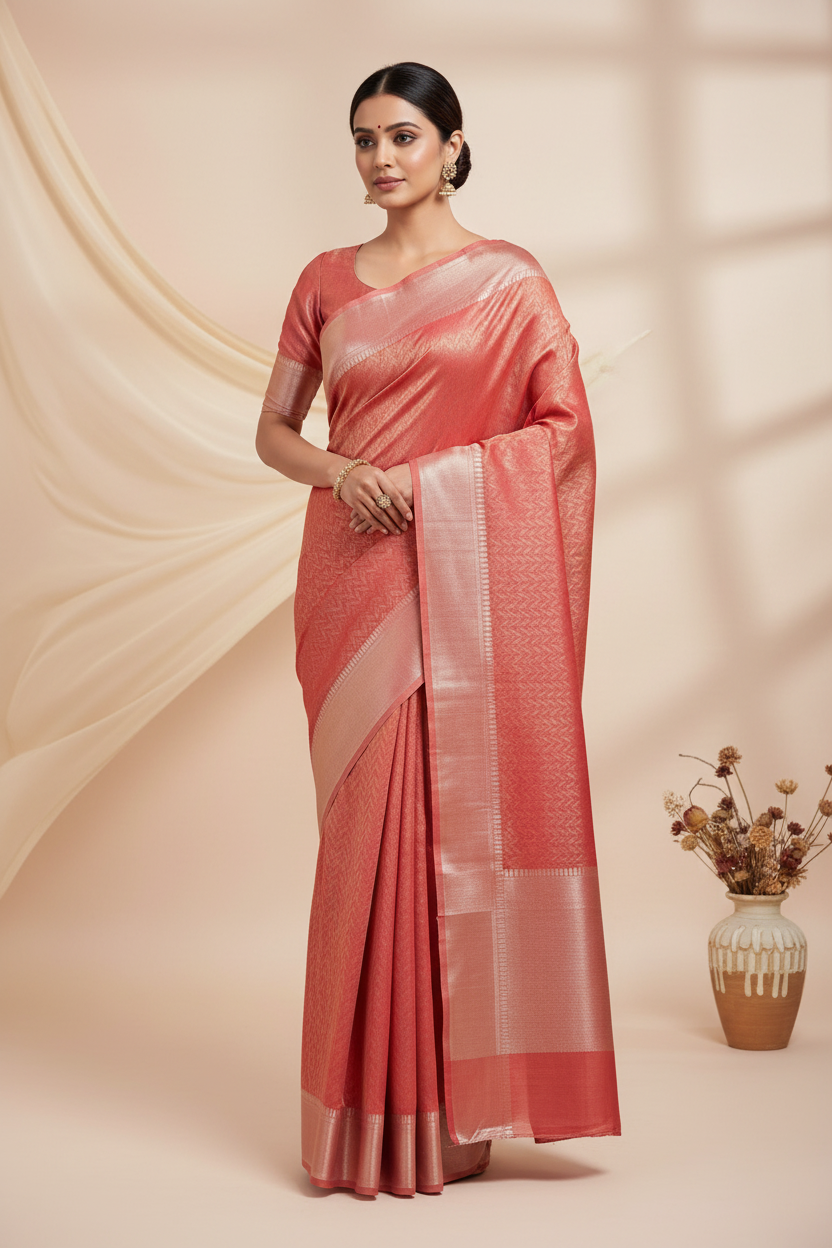 Jyothika Inspired Banarasi Saree