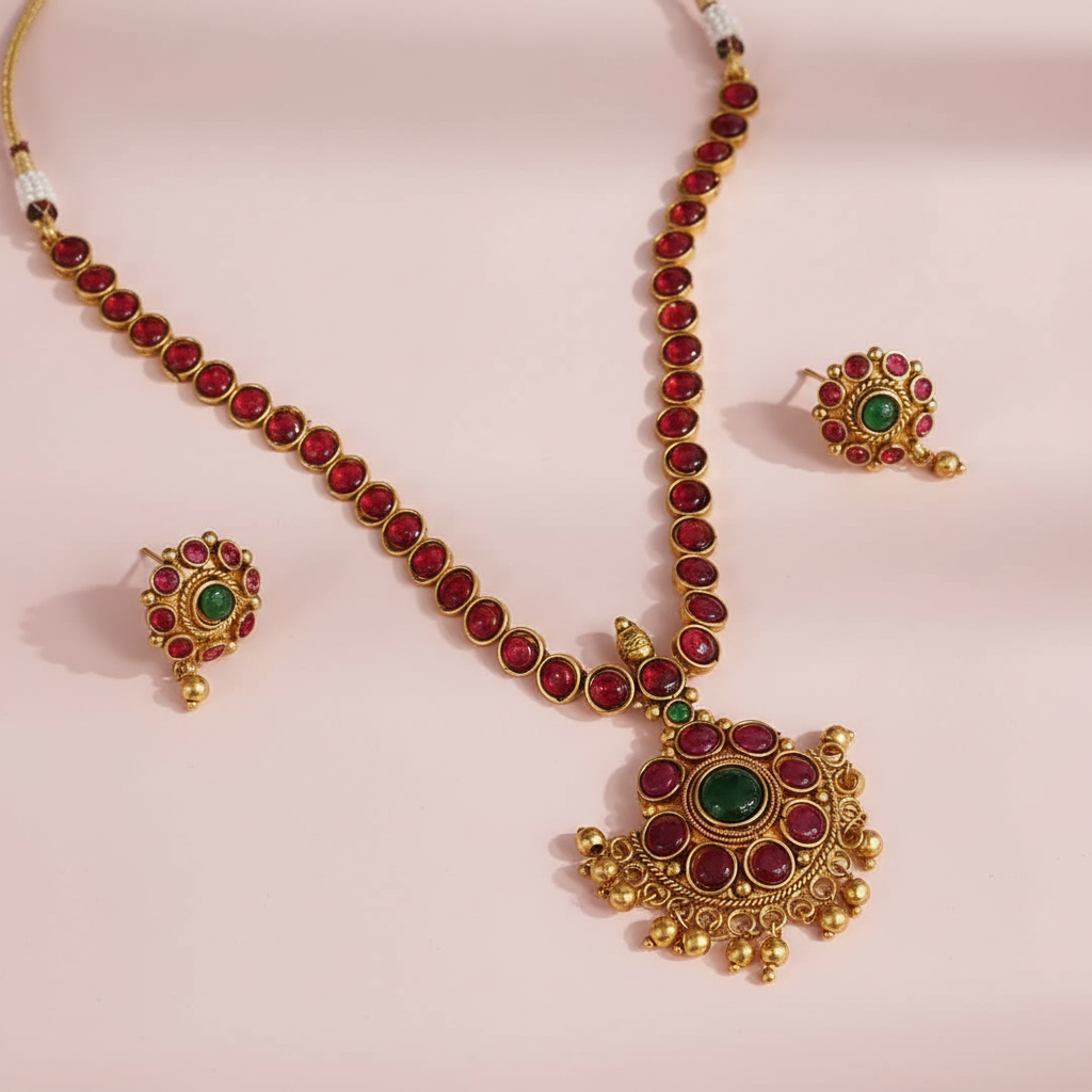 Red-Kemp-Matte-Necklace