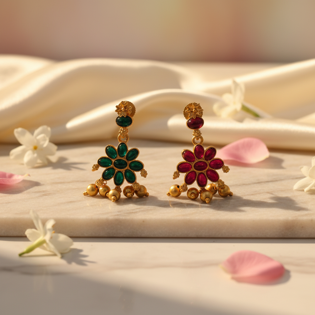 Kemp Reversible Matte Earrings