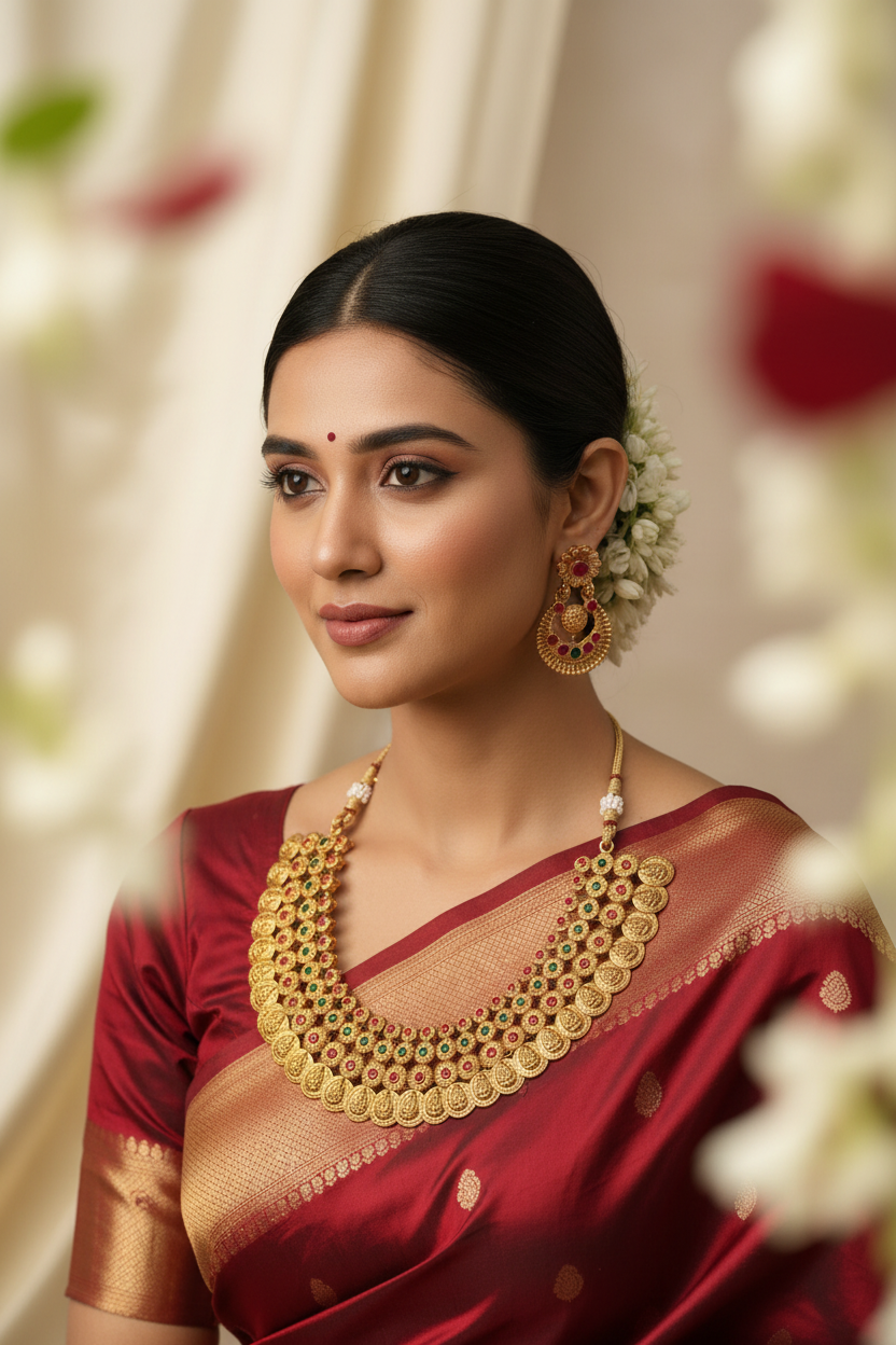 Lakshmi_Matte_Coil_Necklace