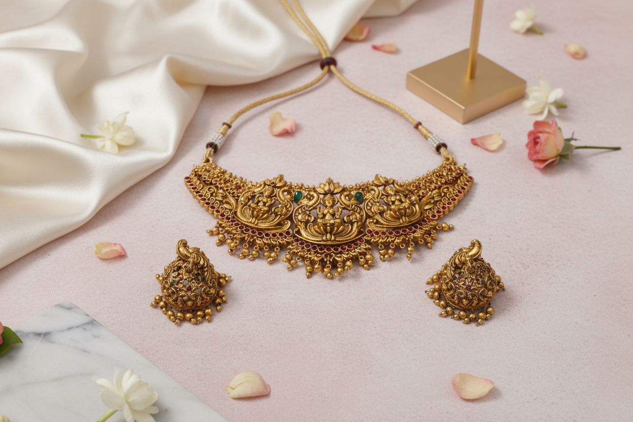 Temple-Matte-Choker