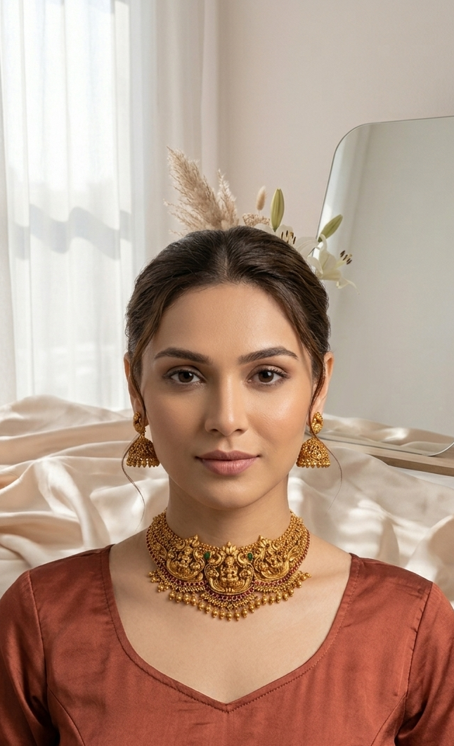 Temple-Matte-Choker