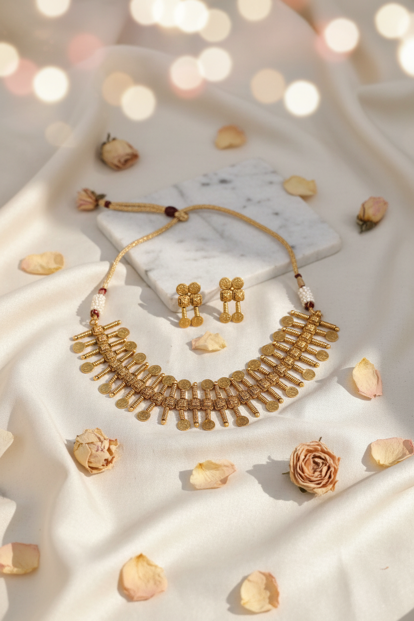 Lakshmi Coins Necklace 
