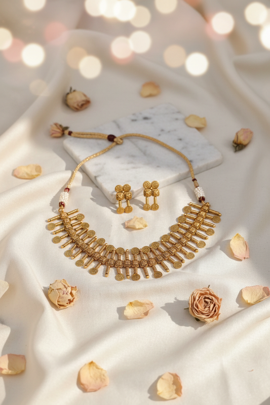 Lakshmi Coins Necklace 