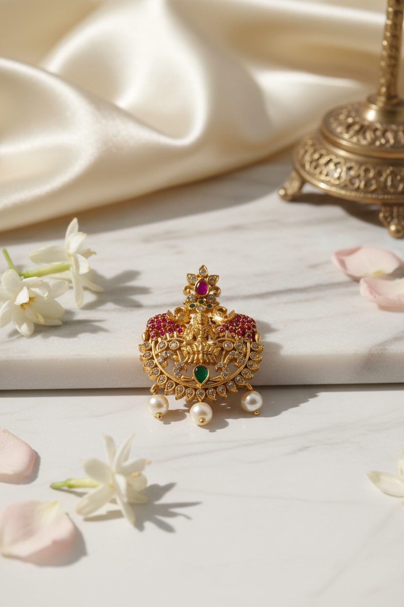 Lakshmi Matte Pendant 