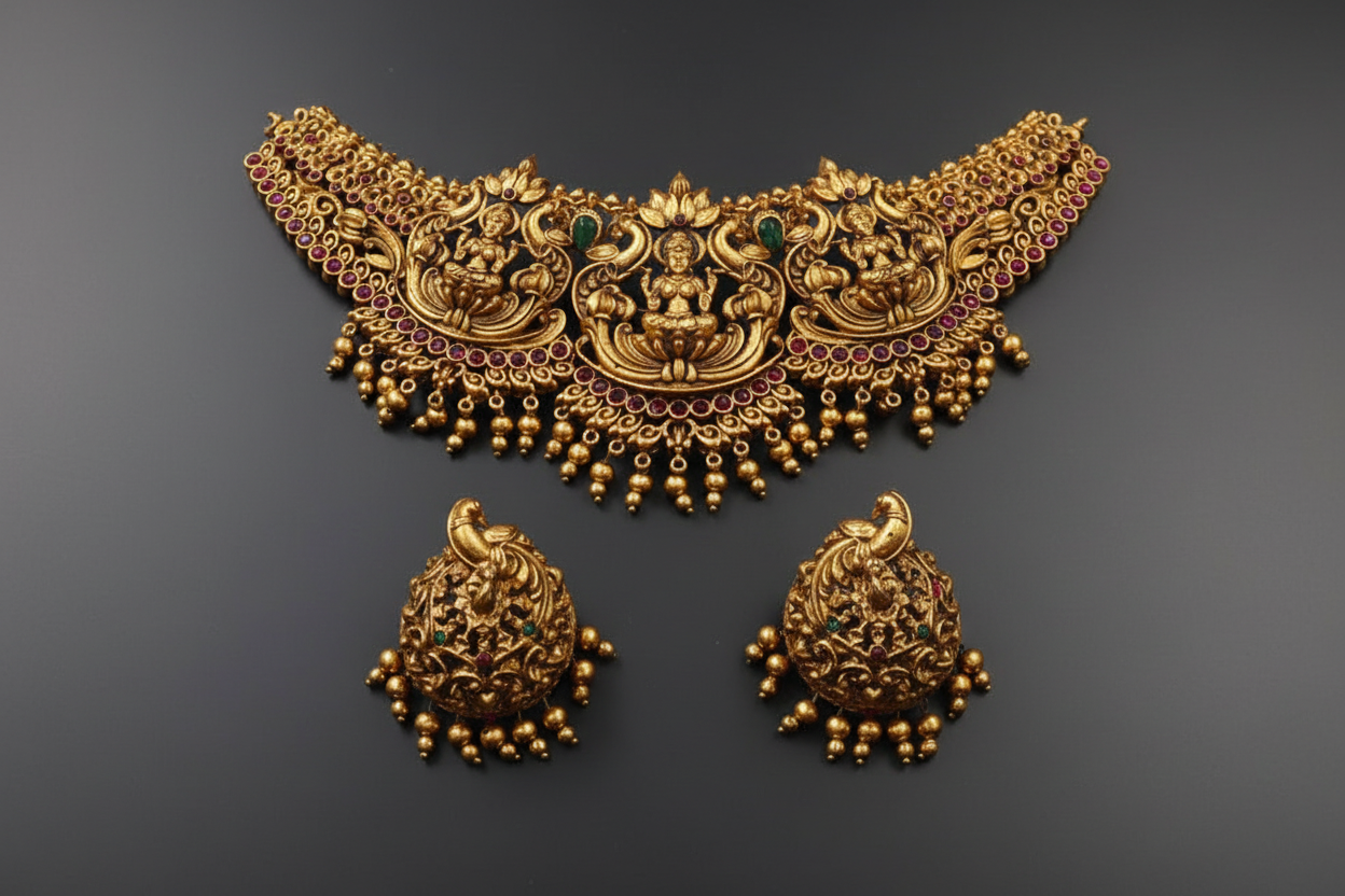 Temple-Matte-Choker