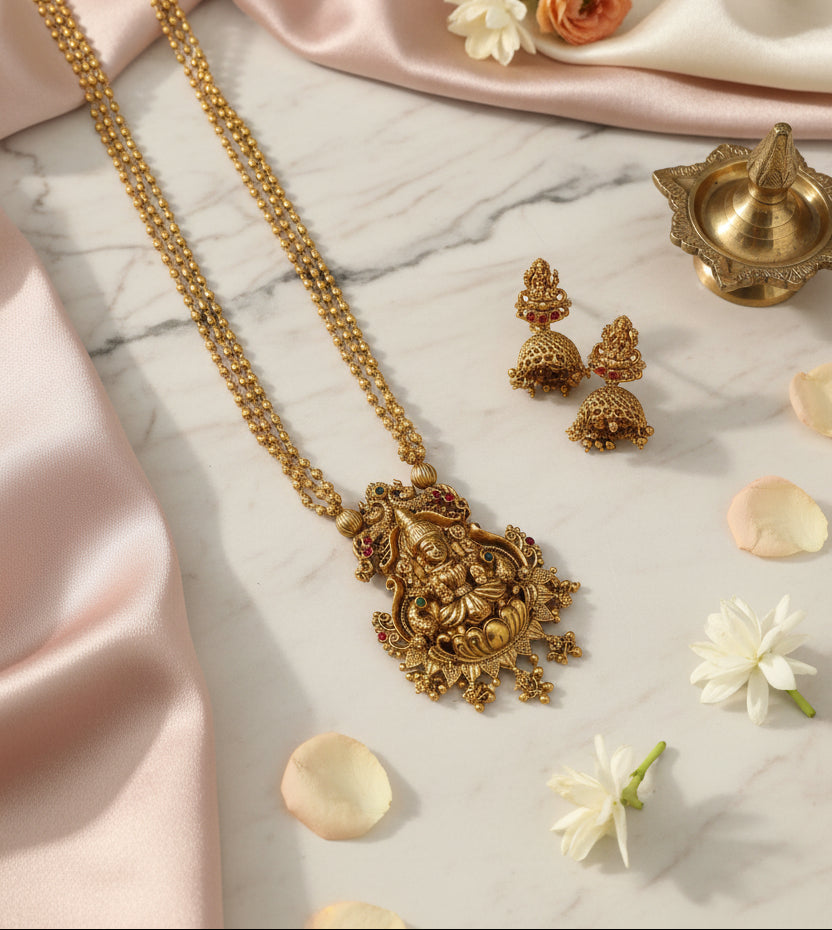 Matte Lakshmi Chain