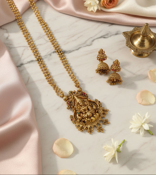 Matte Lakshmi Chain