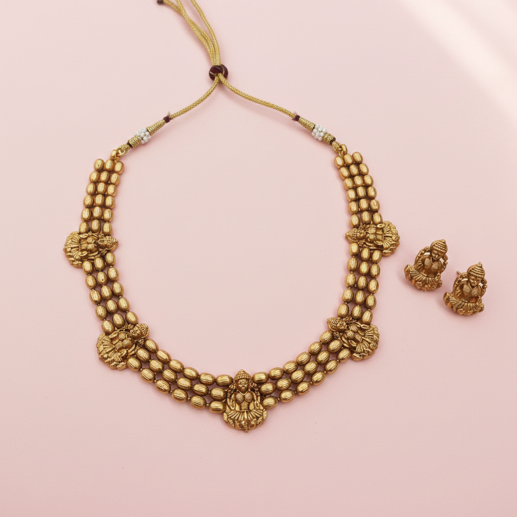 Matte Lakshmi Choker