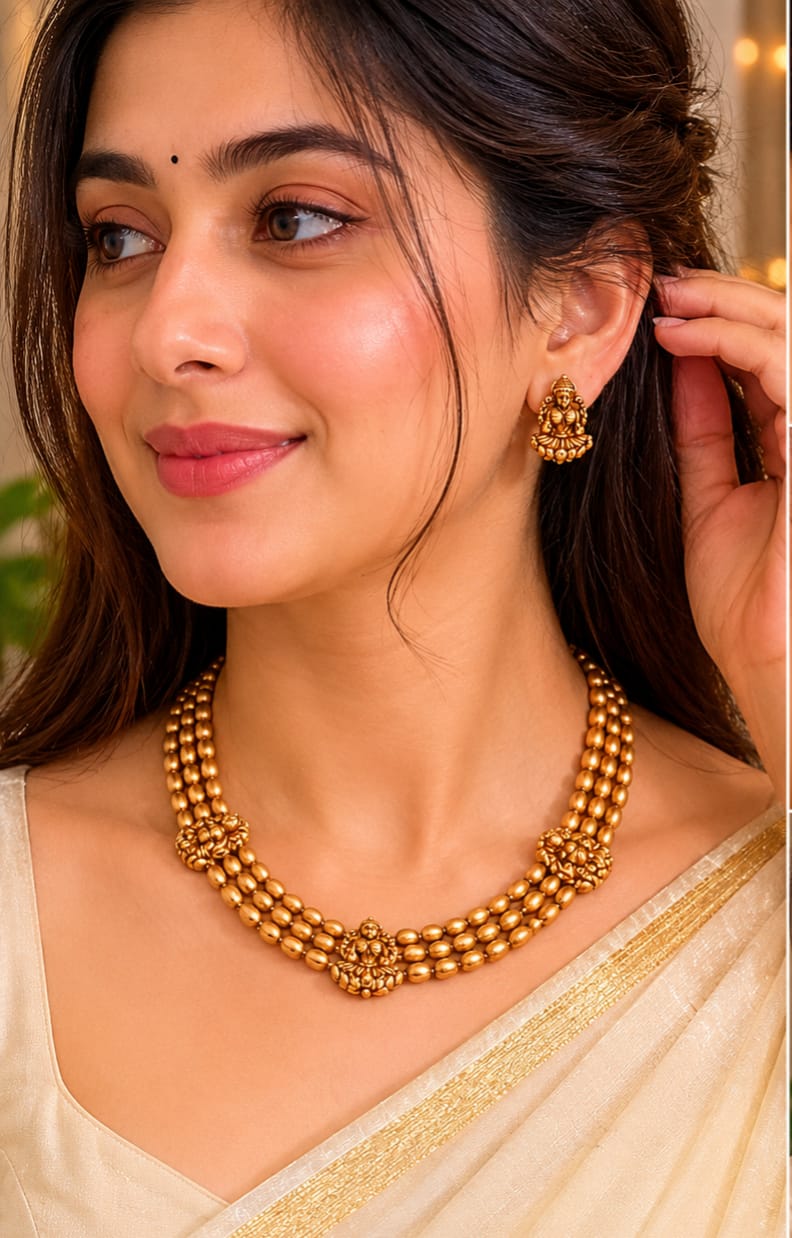 Matte Lakshmi Choker