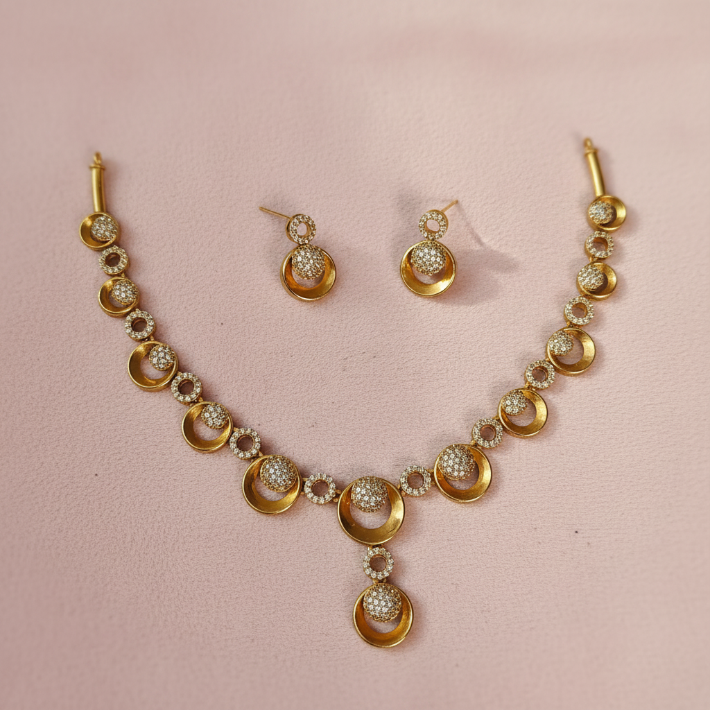 Premium Matte Stone Necklace