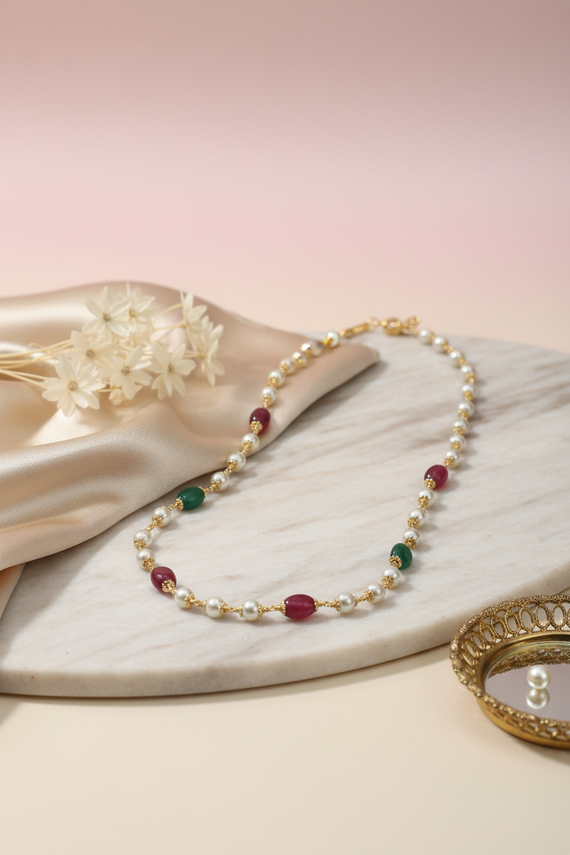 Monalisa Beads Pearl Chain