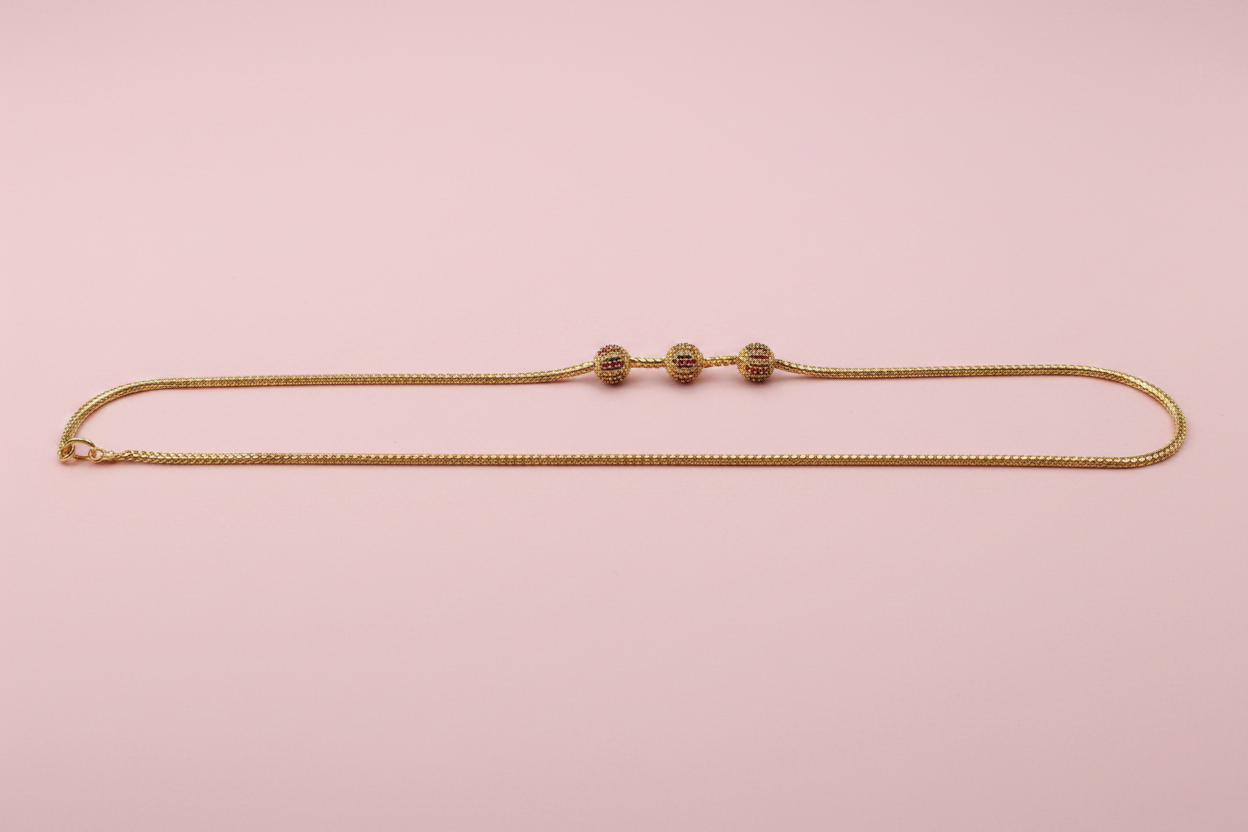 Multi Ball stone Mop Chain 