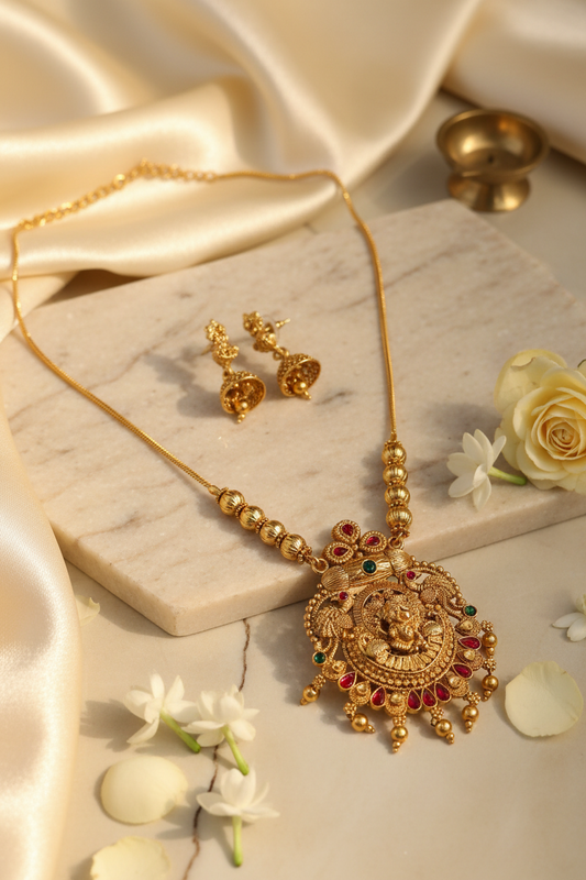 Multi Matte Lakshmi Chain