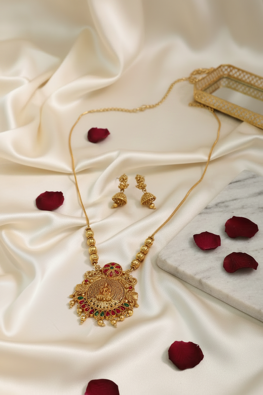 Multi Temple Matte Chain