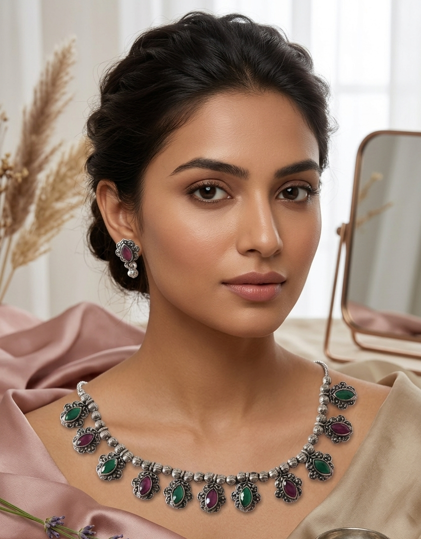 Multi silver chain