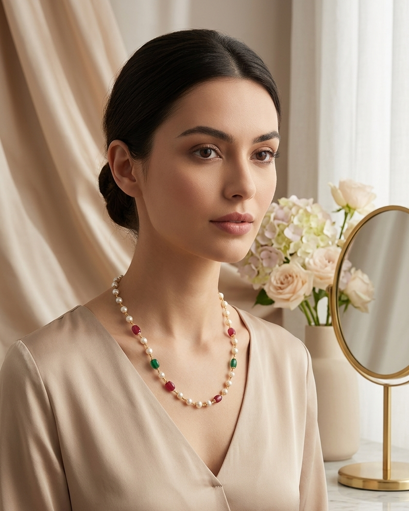 Monalisa Beads Pearl Chain