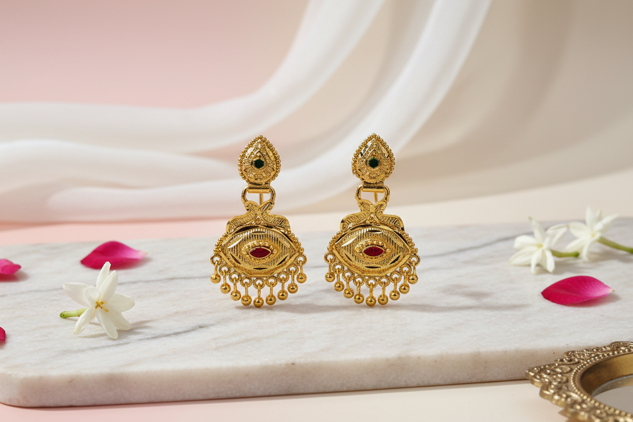 Mutli Gold Drops earrings