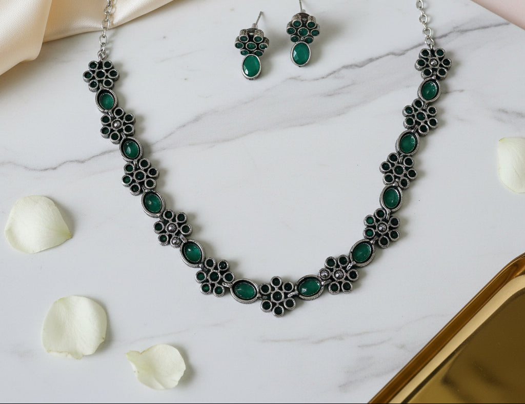 Oxidised-Black-Necklace