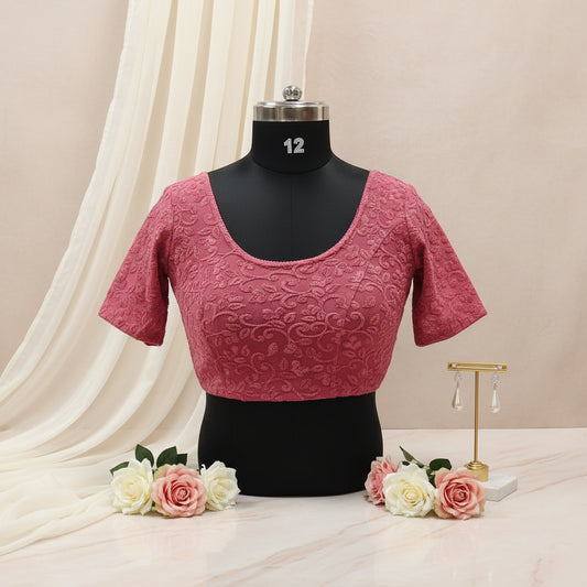 PINK STRETCHABLE BLOUSE