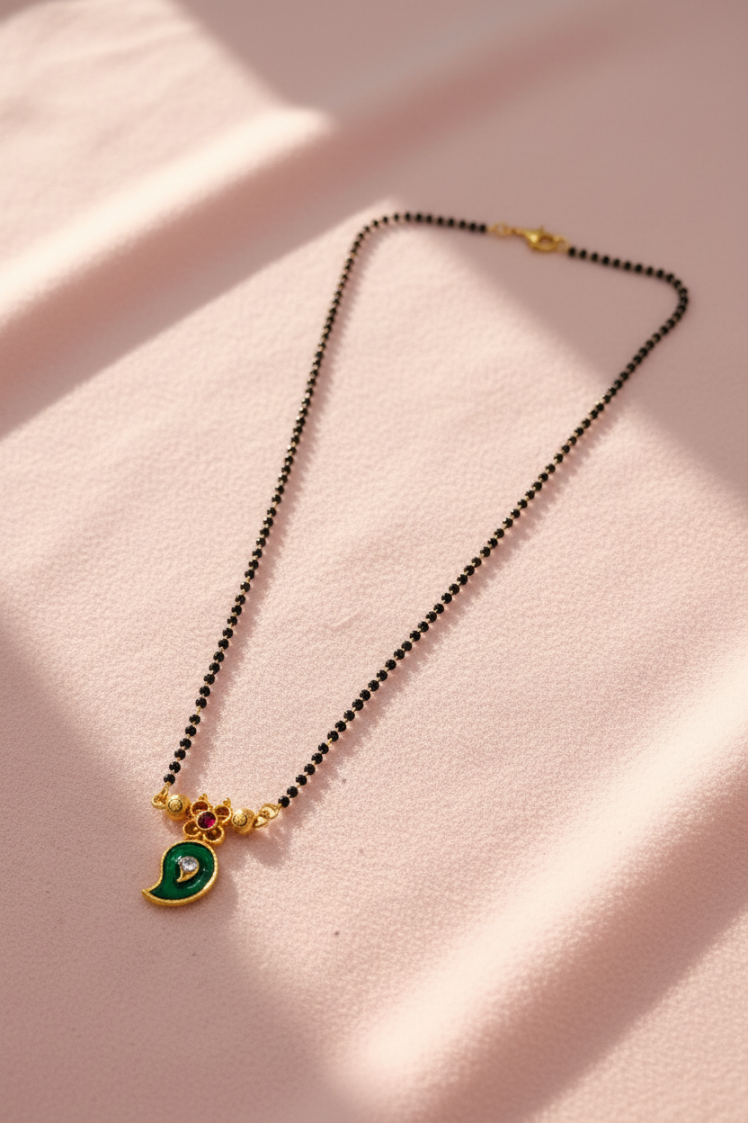 Palak Matte Mangalsutra 