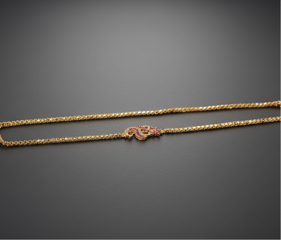 Premium Peacock Mop Chain
