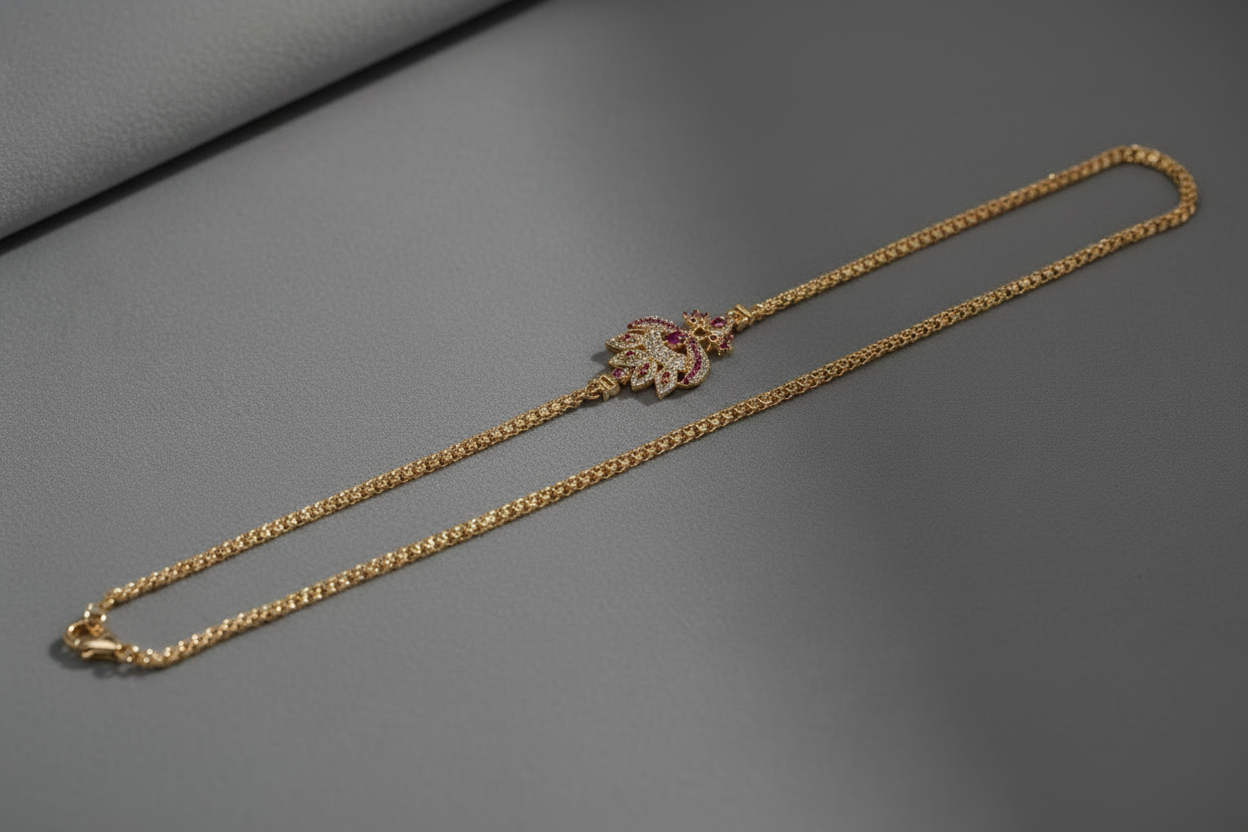 Premium AD Peacock Mop Chain