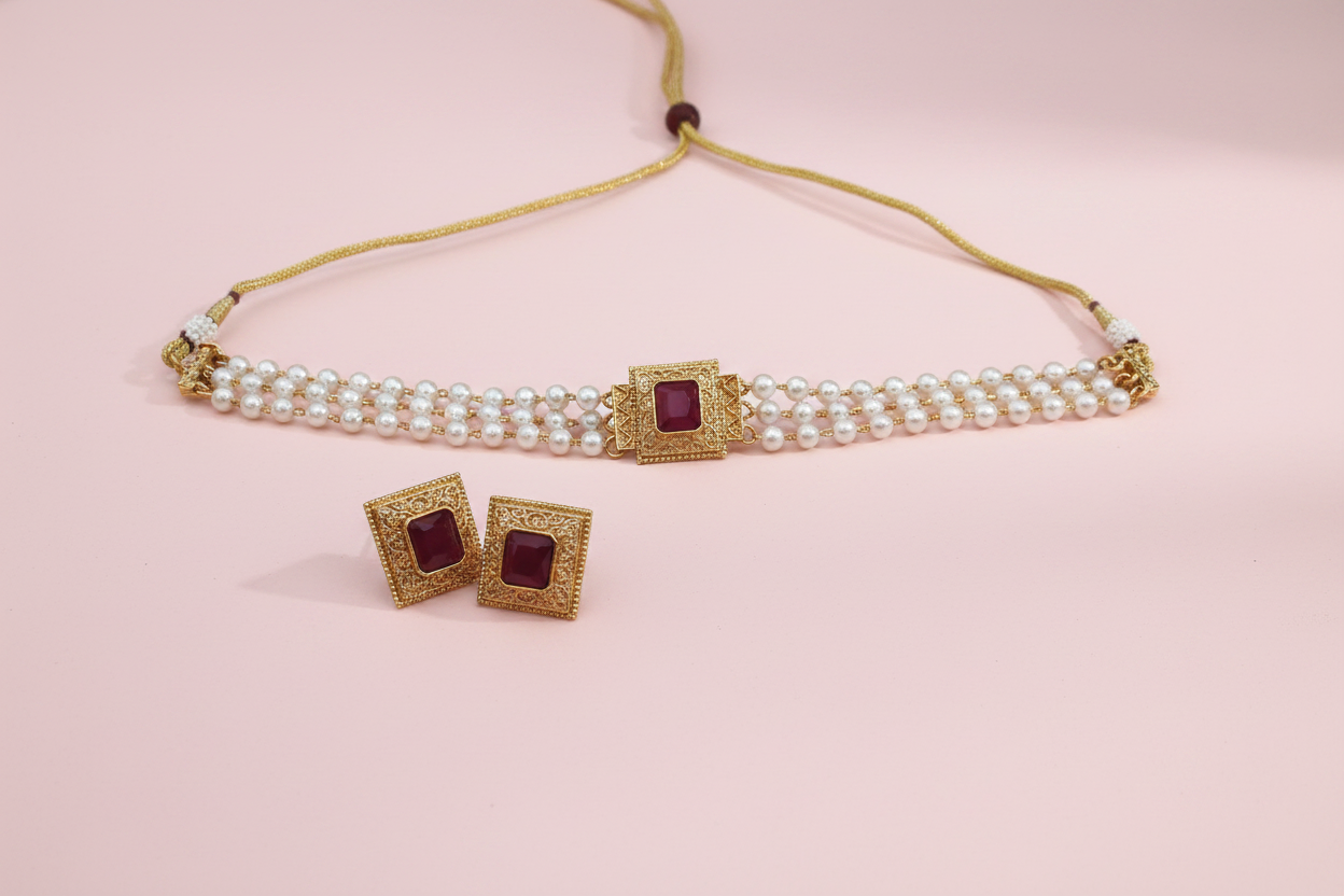 Pearl Choker Antique 