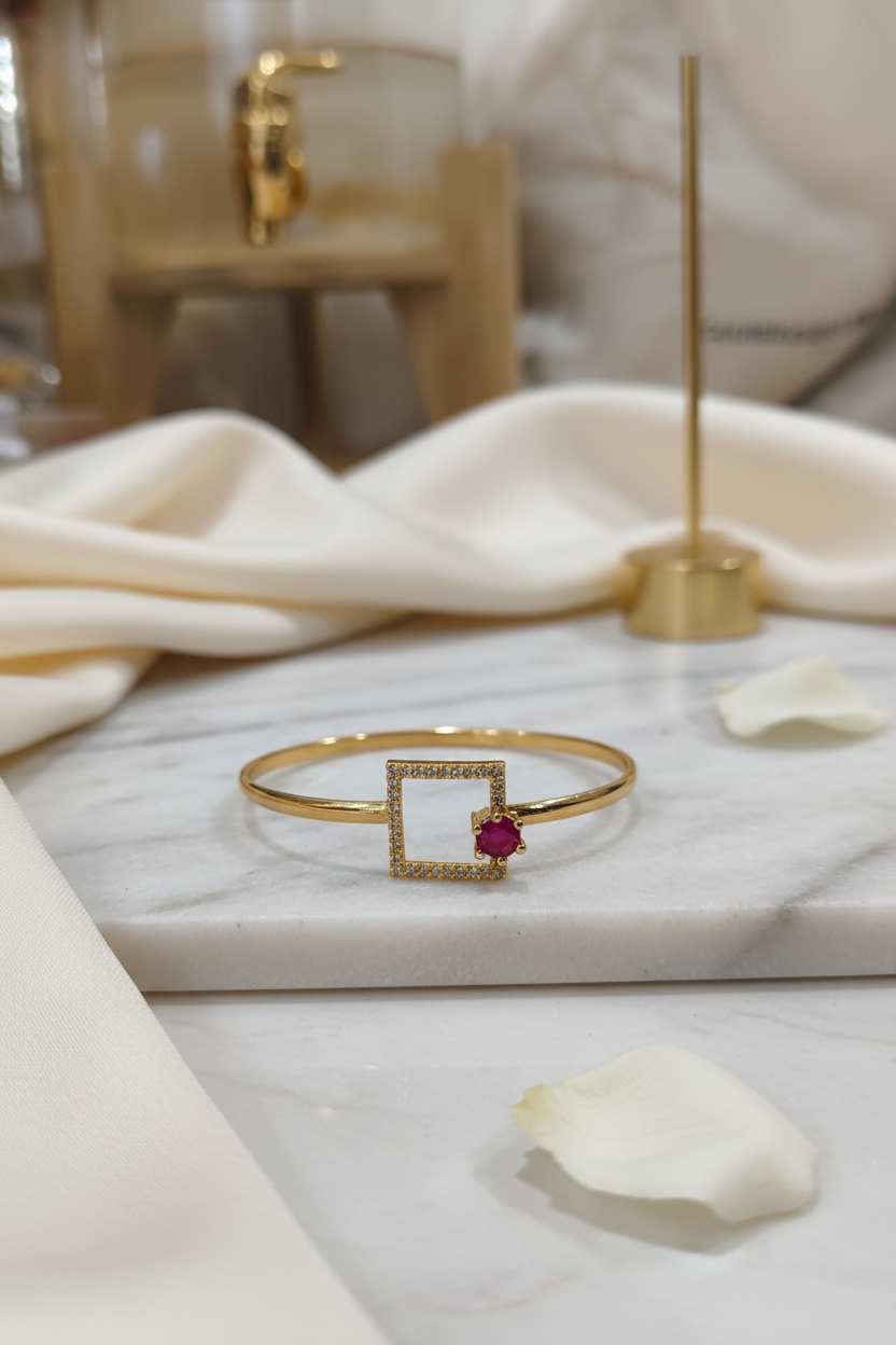 Pink Stone Bracelet 