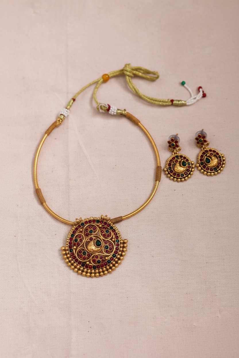 Pipe choker peacock 