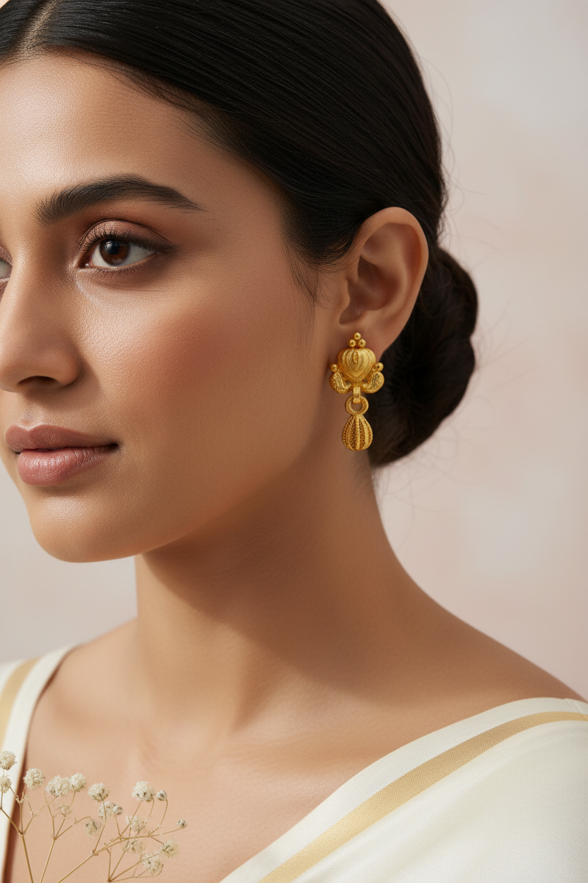 Premium-Gold-Replica-Earrings
