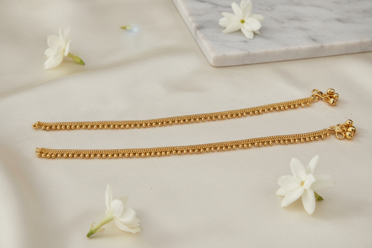 Premium-Gold-Replica-Anklet