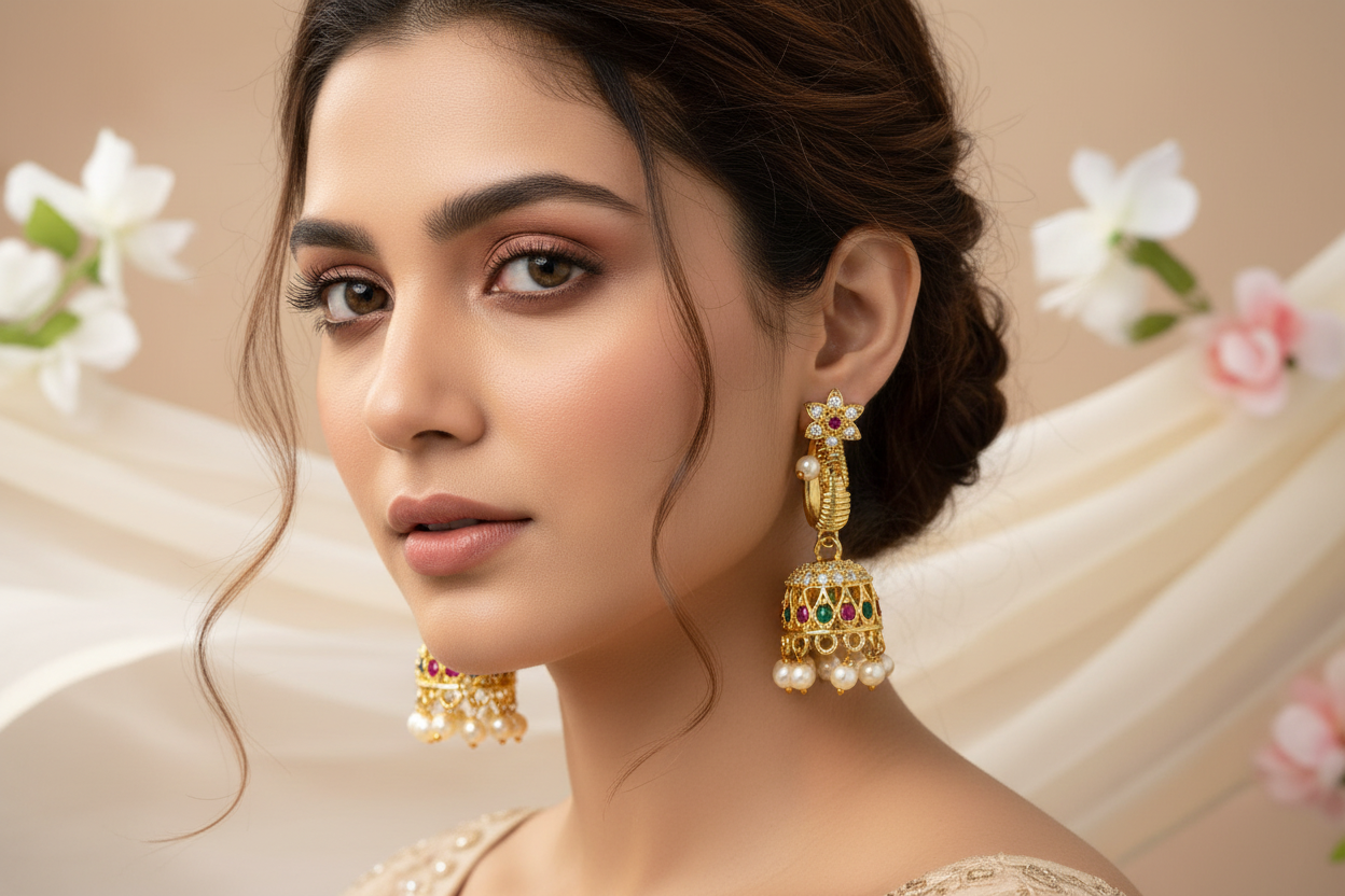 Premium AD Stone Earrings